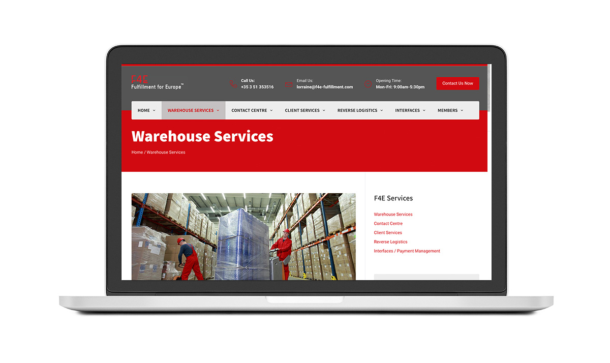 F4E - Services Page