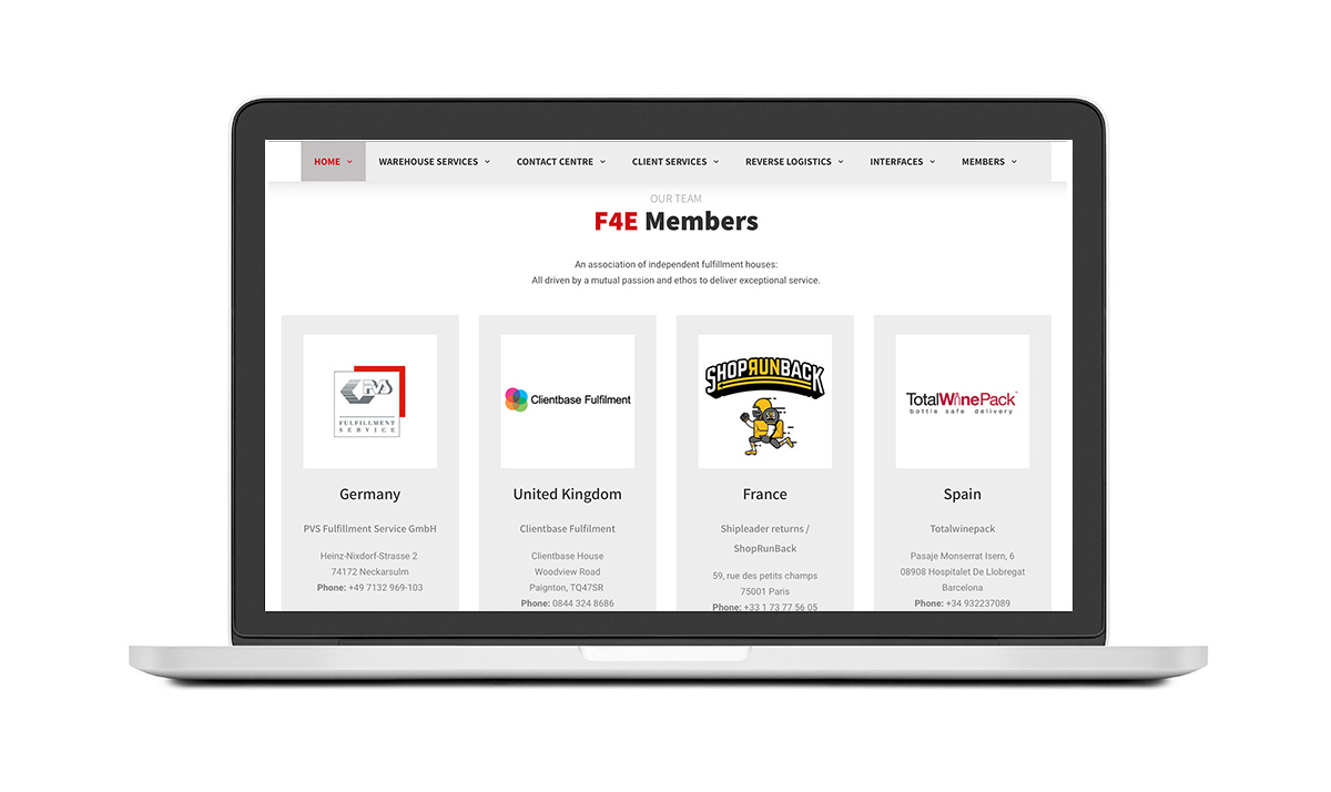 F4E - Members page